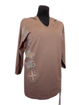 TUNIKA BLUZA kaptur BLUZKA * PSZCZÓŁKA * UNI 40-46
