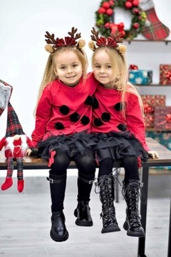 Komplet Bluza + Sukienka QBA KIDS roz.146