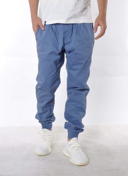 Spodnie XL Bossline Casual Jogger Niebieskie