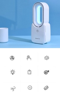 БЕЗЛОПАСНЫЙ ВЕНТИЛЯТОР ПОРТАТИВНЫЙ ВЕНТИЛЯТОР 2500 мАч