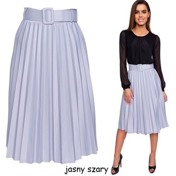 802__ПЛИССИРОВАННАЯ ЮБКА, РЕМЕНЬ-РЕЗИНКА