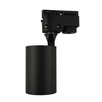 Reflektor szynowy 1-fazowy GU10 55x80mm czarny