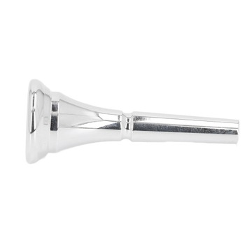 Ustnik do waltorni metalowy, posrebrzany, standardowy zamiennik 42