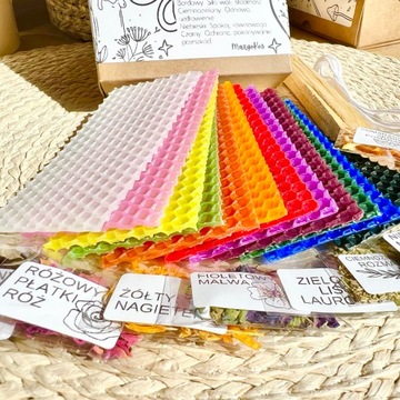 НАБОР СВЕЧЕЙ ЖЕЛАНИЙ СОЗДАЙ СЕБЯ РИТУАЛЬНЫЕ СВЕЧИ 10Х1СМ ИЗ ВОСКОВЫХ 12 ШТ.