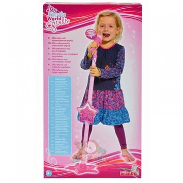 Simba - Mikrofon ze statywem 6830691