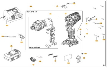 Винт для Stanley FMC625, FMCD 62, KFMCD607/647