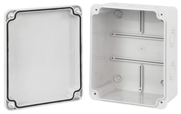 ГЕРМЕТИЧНАЯ КОРОБКА НАВЕРХНОСТНОГО МОНТАЖА КОРПУС АБС IP65 150X120X80