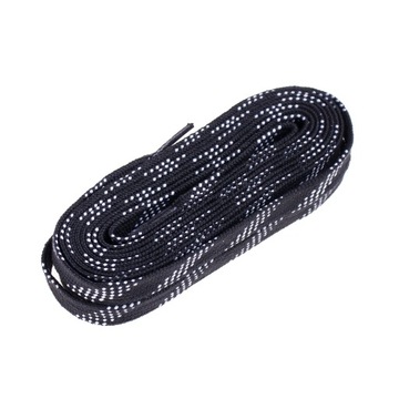 CCM Proline Sznurówki woskowane Czarne 274cm