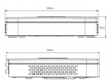 IP-рекордер DAHUA NVR2104-P-4KS2 / 4 КАМЕРЫ POE