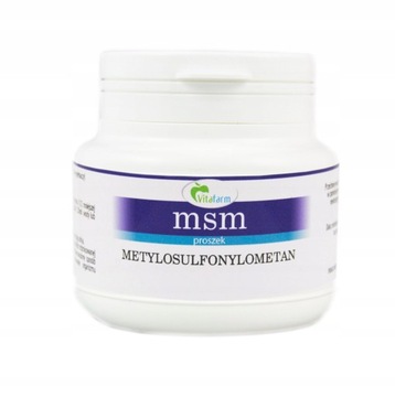 MSM SIARKA ORGANICZNA 100 G METYLOSULFONYLOMETAN