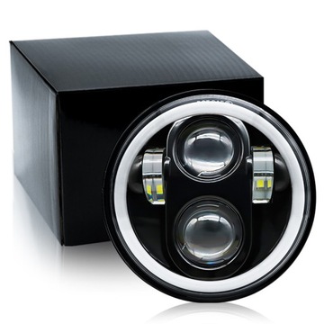 ФАРА ПЕРЕДНЯЯ ФОНАРЬ МОТОЦИКЛА LED 5,75in - универсальная, качественная