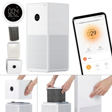 OCZYSZCZACZ POWIETRZA XIAOMI SMART AIR PURIFIER 4 LITLE DO 43M2 WYDAJNOŚCI