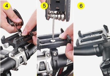 Uchwyt rowerowy na telefon do smartfona GUB G-84