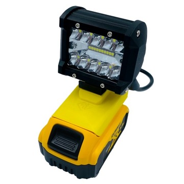 НАБОР РАБОЧИХ ЛАМП DEWALT 18V MAX + НАБОР ПЕРЕХОДНИКОВ ДЛЯ РОЗЕТОК