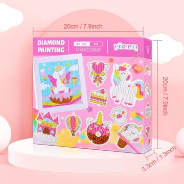 АЛМАЗНАЯ ВЫШИВКА 5D АЛМАЗНАЯ МОЗАИКА НАКЛЕЙКИ ДЛЯ ДЕТЕЙ