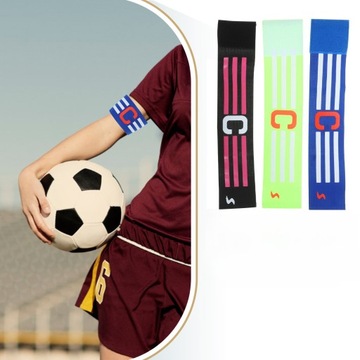 EMBLEMATY LEKKA opaska na ramię SPORTOWY MECZ PIŁKI NOŻNEJ KAPITAN C opaska na ramię