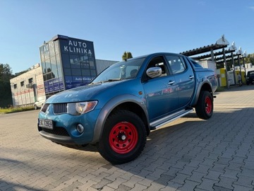 Mitsubishi L200 IV Double Cab 2.5 DOHC 136KM 2006 Mitsubishi L200 ZAMIEN zostaw w rozliczeniu Webasto Wyciągarka, zdjęcie 7