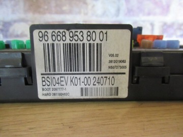 MODUL SKŘÍŇKA BSI 9666895380 PEUGEOT 3008 1.6 HDI