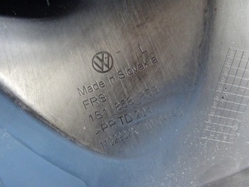 SKODA CITIGO VW UP PÓŁKA LEWA OSŁONA KONSOLI 1S1857919 1S1858863 2018R