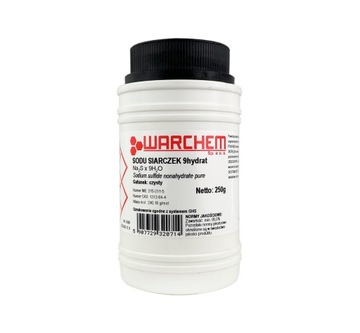 SIARCZEK SODU 9hydrat - czysty - 250g