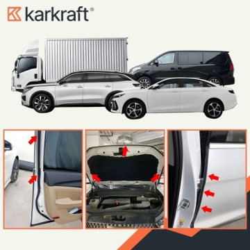 САМОКЛЕЯЩАЯСЯ ПРОКЛАДКА ДЛЯ АВТОМОБИЛЬНЫХ ДВЕРЕЙ, ЗАЩИТА КРОМКИ 5М, УНИВЕРСАЛЬНАЯ