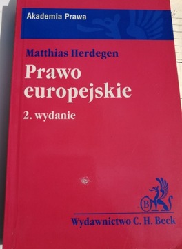 PRAWO EUROPEJSKIE Matthias Herdegen