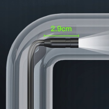 КАМЕРА ДЛЯ ПРОВЕРКИ МАСТЕРСКОЙ ЭНДОСКОП IP67 ДЛЯ ТРУБ 10 м ЖК-дисплей 4,3 дюйма