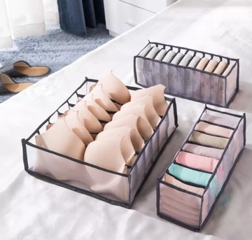 ОРГАНАЙЗЕР ДЛЯ БЕЛЬЯ ДЛЯ ГАРДЕРОБА, 3 ШТ.