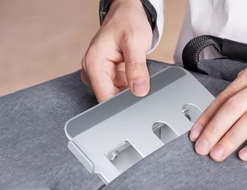 Алюминиевая подставка для ноутбука VAZIO, вращение на 360°, регулируемая и эргономичная (N81-2-S)