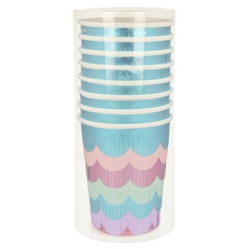 Meri Meri: SYRENY - Papierowe KUBECZKI 8 szt. 210691