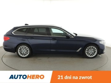 BMW Seria 5 G30-G31 Touring 520d 190KM 2019 BMW 520 Automat Luxury Line Nawigacja Tempomat, zdjęcie 8
