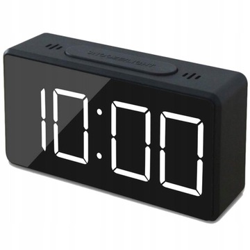 ZEGAR ELEKTRONICZNY LED BUDZIK ZEGAREK Z ALARMEM