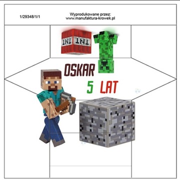 Помадки на День Рождения UI63 MINECRAFT