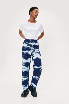 Nasty Gal XXC jle PROSTE SPODNIE JEANS S