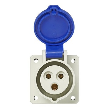 КАМЕРА CEE SOCKET 16A ДЛЯ КЕМПИНГОВОГО ЖИЛЬЯ IP44