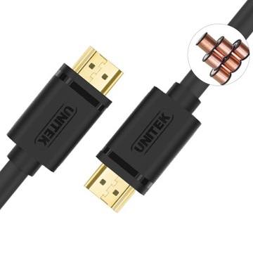 Кабель HDMI 2.0 4K 60 Гц Y-C137M 1,5 м Unitek