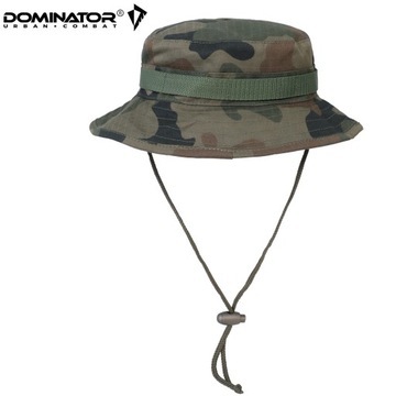 Polski kapelusz Wojskowy DOMINATOR BOONIE Turystyczny PL Camo Moro wz.93 L