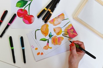 НАБОР BIC CREATIVE ART SET XXL МАРКЕРЫ С ЦЕНЦИЛЯМИ РУЧКИ x81