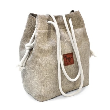 PEPI ЖЕНСКАЯ СУМКА, ЛЬНЯНАЯ СТРУКТУРА