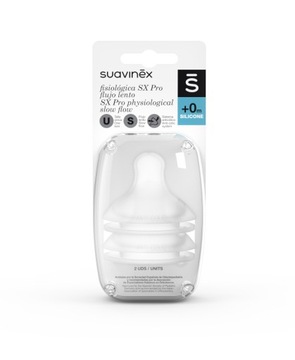 Suavinex smoczek do butelki SX PRO wolny 0m +