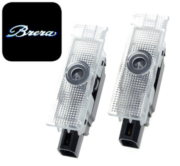 Alfa Romeo Led Logo Projektor BRERA lampka drzwi