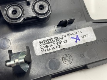 BMW 5 G30 G31 2019 ZÁMEK OPĚRADLA TUNELU STŘEDNÍHO