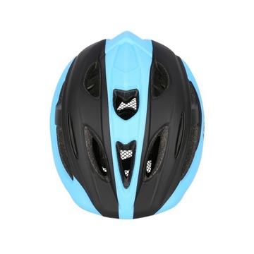 NIEBIESKI ROZM.M(53-55CM) LEKKI KASK DZIECIĘCY SOLIDNY SKATING ROLKI ROWER