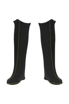 БОТИНКИ ИЗ РЕЗИНЫ С ВОРОТНИКОМ