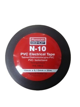 Taśma elektroizolacyjna 19mm x 20m czarna