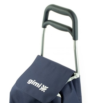 Тележка для покупок Gimi, синий полиэстер, 45 л