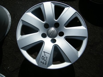 4× DISK HLINÍK AUDI OE A4 A6 VW PASSAT 7.5" X 16" 5X112 ET 45