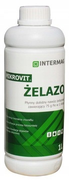 Intermag Mikrovit Fe Żelazo 1l Nawóz Dolistny