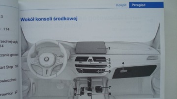 BMW M5 F90 Руководство пользователя на польском языке 2017 + Оригинальный чехол BMW M CASE