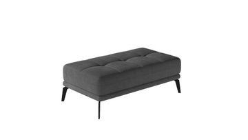 pufa podnóżek dostawka elegancka duża GONZO welur